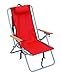 Rio Brands Wear Ever Backpack Chair, Red