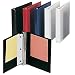 Deluxe Round-Ring View Binder, 1-1/2" Capacity, Red CEBS1115RD