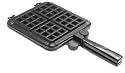 NordicWare 15040 Cast Aluminum Stovetop Belgium Waffle Iron