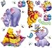 Search : Winnie the Pooh, Heffalump & Tigger - 31 Wall Stickers / Decals