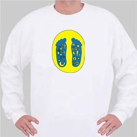 Footprints of Vishnu Sweatshirt