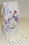 Scott's Cakes Yogurt Pretzels 1/2 Pound Standing Snowman Box