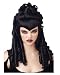 Gothic Black Vampira Wig Adult