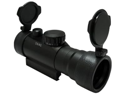 2X 42mm タクティカル ダットスコープ レッド/グリーン