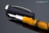 Omas Bologna Pearl Blue and Orange Fountain Pen - Pearl Blue/Orange, Fine Nib O18A000702-80