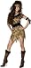 Smiffy's Women's Cavewoman Costume Leopard Print