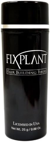 FIXPLANT Keratin Hair Building Fibers, Hair Loss Concealer. the 30 Second "HAIR TRANSPLANT" Regular Size 25 gm, 0.88 oz