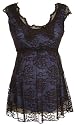 Women's Lauren Kiyomi Lace Maternity Top with Blue Lining