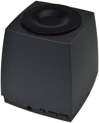 Baxia Square Stereo Bluetooth V2.1 Speaker, Portable Wireless Stereo Speaker System, Rechargeable Li-ion Battery,built-in 3.5mm Aux Port, Powerful Subwoofer Sound, Handsfree Speakerphone /FM Radio / Built in Mic for Calls/ Compatible with All Bluetooth Devices/ For Iphone / Ipad / Ipad Air / All Phones / All Android Devices/ Samsung Galaxy Phones and Tablets / Laptops / Pc Computers / Mp3 Players (Black)