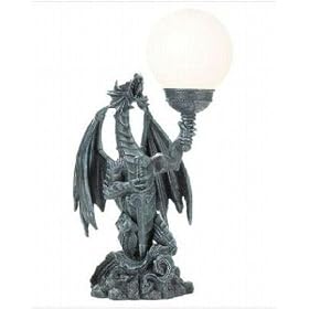 Dragon with Globe Table Lamp CT-37134 from Lava Lamps