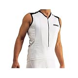 Assos Men's Superlight Sleeveless Cycling Jersey - White - 90.48.5