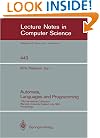 Automata, Languages and Programming: 17th International Colloquium, Warwick University, England, July 16-20, 1990, Proceedings (Lecture Notes in Computer Science)