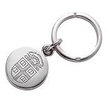 Brown University Sterling Silver Insignia Key Ring