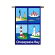 Chesapeake Lighthouse Regular Size Flag