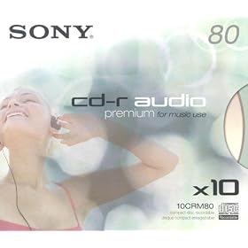 Sony 10 Pack 80min CD-R Audio Premium