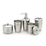 5-pieceLuxuryBathSet-FineStainlessSteelBathAccessoriesforYourHome