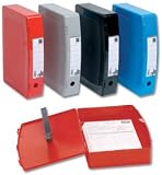 Review 5 Star  / 5 Star Premier Box File Polypropylene with Twin Clip Lock Foolscap Black