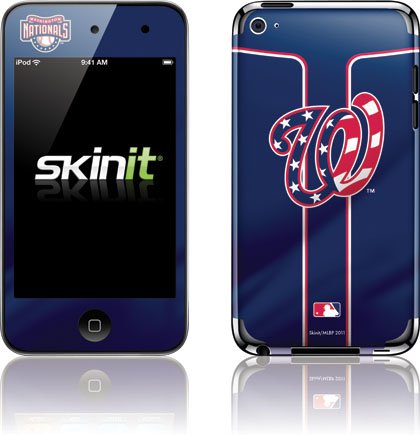 Skinit Washington Nationals Alternate Jersey Vinyl Skin for iPod Touch (4th Gen)