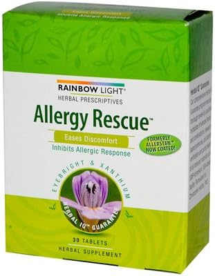 New - Rainbow Light Allergy Rescue - 30 Tablets