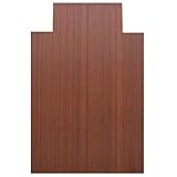 Bamboo RollUp Chair Mat with Lip 36 x 48, 5MM Thick