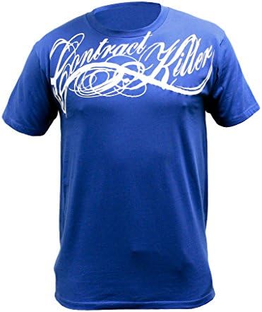 Contract Killer OG Script T-Shirt - Small - Blue