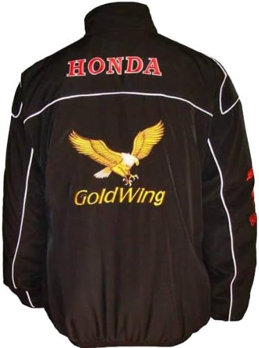 Embroidery Logic Honda Goldwing Jacket Black