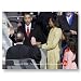 HISTORY: Obama Family at Inauguration Ceremony Post Card