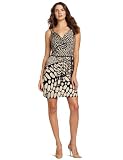 Donna Morgan Womens Mock Wrap Elastic Waist Dress With Gold Hardware AT Shoulders 4173iKRP7tL. SL160 Donna Morgan Womens Mock Wrap Elastic Waist Dress With Gold Hardware AT Shoulders