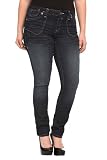 Torrid Plus Size Source Of Wisdom - Dark Angled Pockets Skinny Jeans