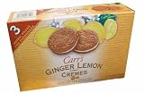 Carrs Cookies, Ginger Lemon Creme, 7.5-Ounce Boxes (Pack of 3)