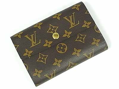(ルイヴィトン)LOUIS VUITTON モノグラム 三つ折り中財布[ポルトフォイユ アレクサンドラ] M60047 並行輸入品