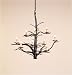 Currey and Company 9327 Old Iron Treetop Chandelier, Large with Customizable Shades