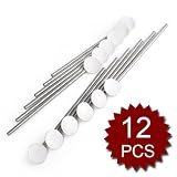 (Price/12 Pieces)Stainless Steel Spoon Straws, Straw Stirrers, 7.5 inch, Party Supplies
