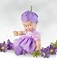 Kewpie Lilac Flower, 8-Inch Kewpie in Vinyl by Rose O'Neill