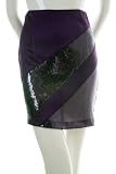 Have Satin Sequin Pieced Pencil Mini Skirt