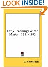 Early Teachings of the Masters 1881-1883