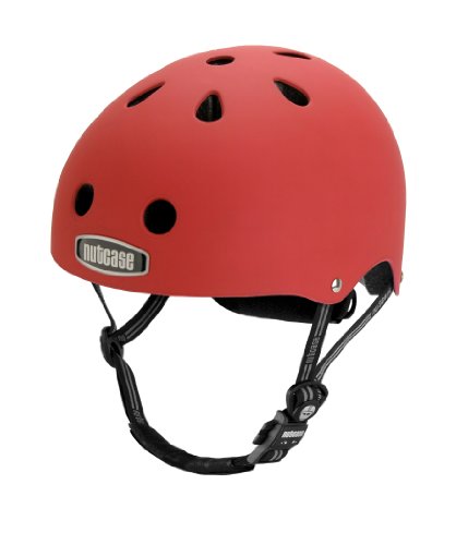 Nutcase Fire Engine Red Matte Bike Helmet