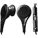 AURIA Zeal ZEA4000K1/K1 Earphones/headset with XFit system and InLine control (Onyx Black)