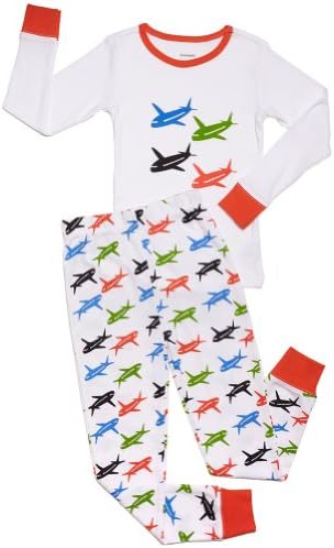 Leveret Kids "Airplanes" Pajama (11-12 Years)