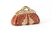 Apricot Swarovski Crystal with Crystal Enamel Purse Card Holder