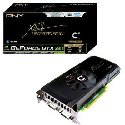 Click To New PNY Technologies VCGGTX560TXPB-OC2 Geforce GTX 560 Ti Graphics Card 1 GB GDDR5 SDRAM Details... New PNY Technologies VCGGTX560TXPB-OC2 Geforce GTX 560 Ti Graphics Card 1 GB GDDR5 SDRAM