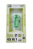 High Speed Card Reader / Writer for use with SD, SDHC, MMC, RS-MMC, Mini SD, TF, Micro SD, Micro SDHC, MS/MS PRO, MS DUO, MS PRO DUO, SONY M2 Memory Cards