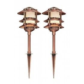 LiteSounds LVL2000-C Lights, Commercial Grade, Die Cast Aluminum, Copper, 2-Pack