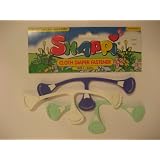 Snappi Cloth Diaper Fasteners - Pack of 3 (Mint... by Snappi