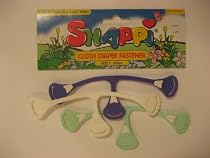 Snappi Cloth Diaper Fasteners - Pack of 3 (Mint color mix)
From Snappi
