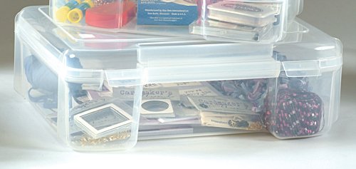 Snap Top Case Large Clear