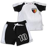 Produkt-Bild: NAME IT mini Jungen Germany Fu&szlig;ball T-Shirt mit Short Melt, Gr&ouml;&szlig;e:86;Farbe-:wei&szlig;