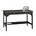 Sauder Edge Water Mobile Lifestyle Writing Desk, Estate Black Finish