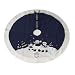 SAN DIEGO CHARGERS NFL SNOWMAN HOLIDAY TREE SKIRT (48)