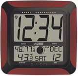 La Crosse Technology Digital Atomic Wall Clock
